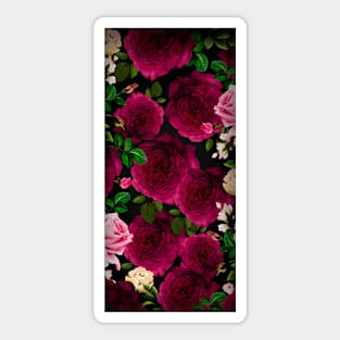 Roses pattern Sticker